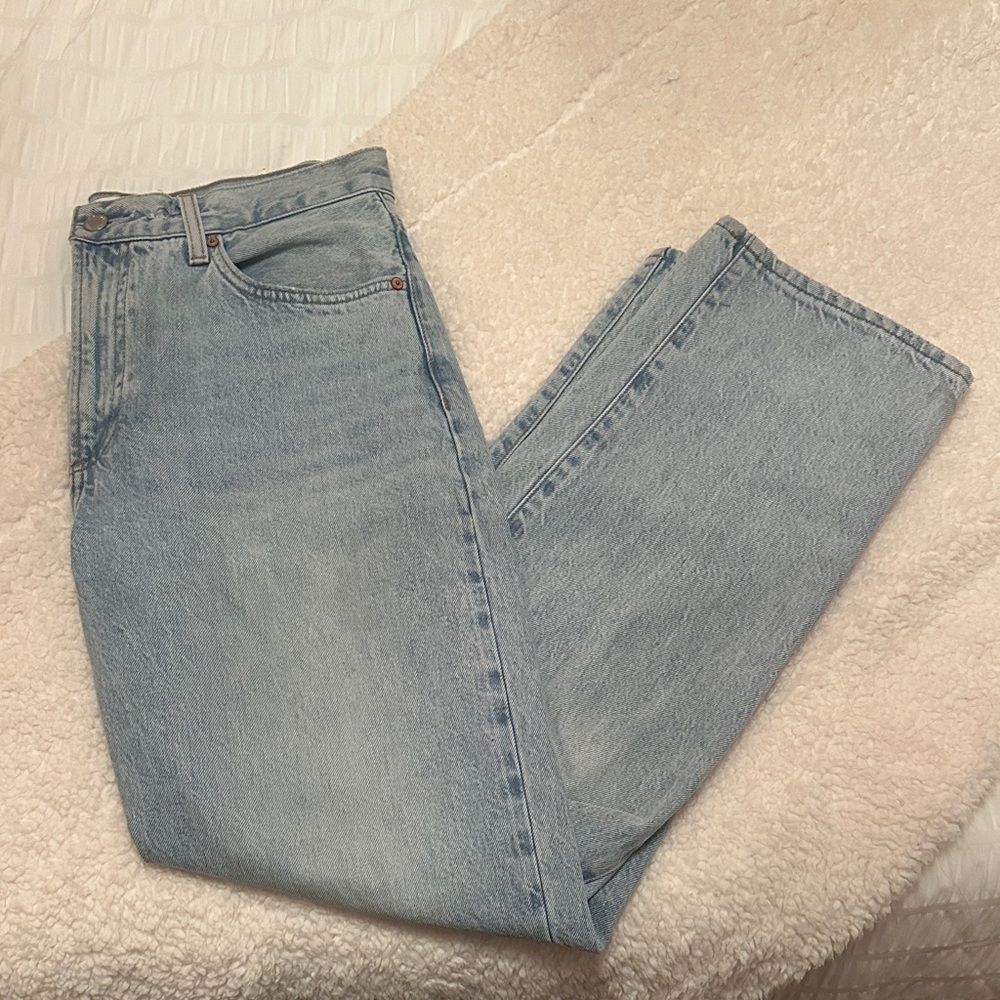 Denim Forum The Marlo Hi Rise Baggy Jeans